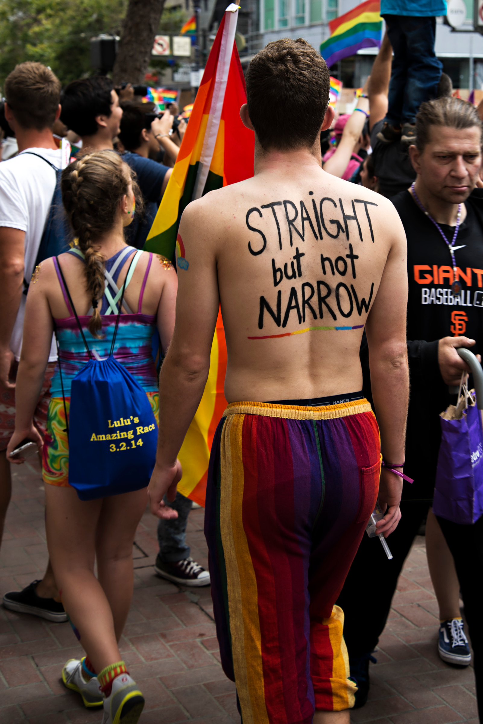 Straight but Not Narrow